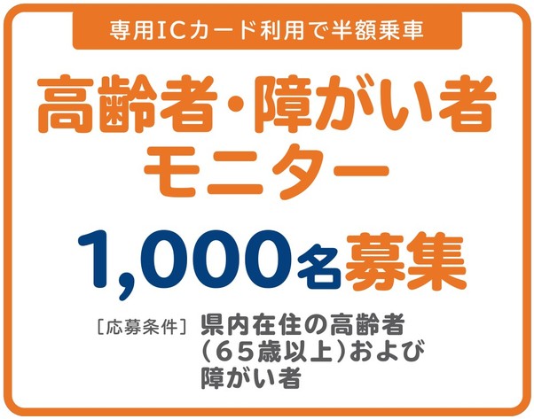 高齢者・障がい者モニター